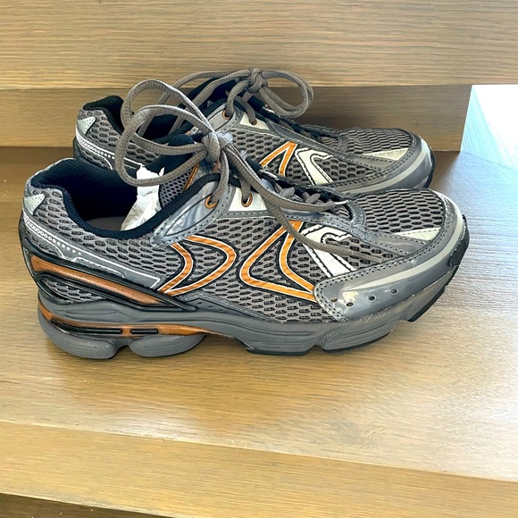 Aetrex Mens RX Runner X-Wide Width Grey/Copper Size 11.5 - Picture 3 of 8